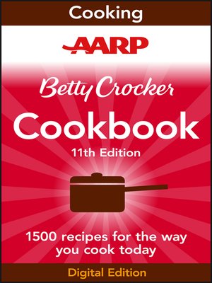 cover image of AARP Betty Crocker Cookbook